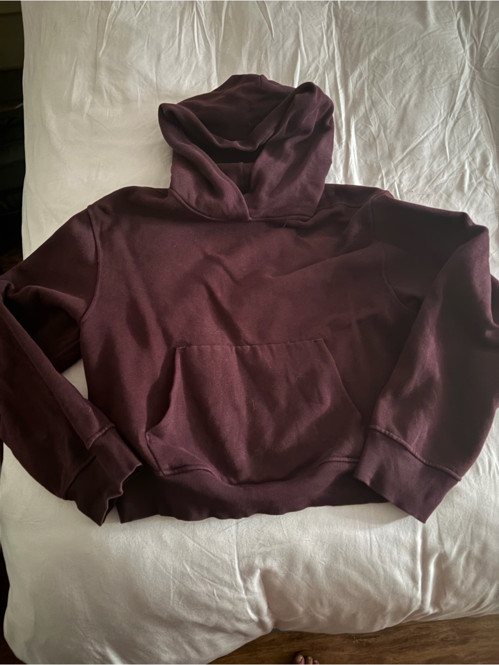 lululemon athletica Women's Pullover Hoodie in Deep Plum